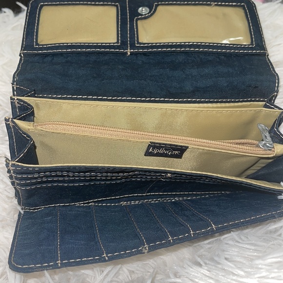 BRAND NEW NAVY BLUE KIPLING WALLET - Picture 2 of 3